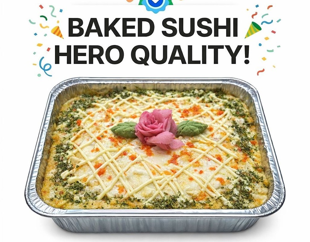 Smokey Ranch Baked Sushi