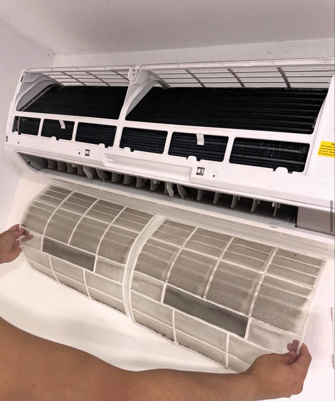 Bobinas de AC sucias